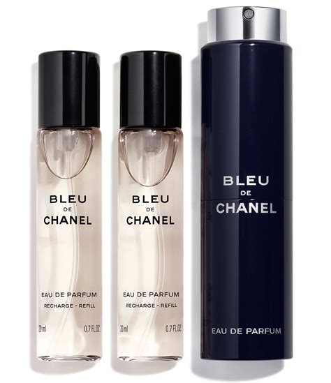 chanel blue perfume travel size|chanel travel perfume refill.